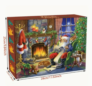 Preview: Diamond Painting Weihnachtshaus
